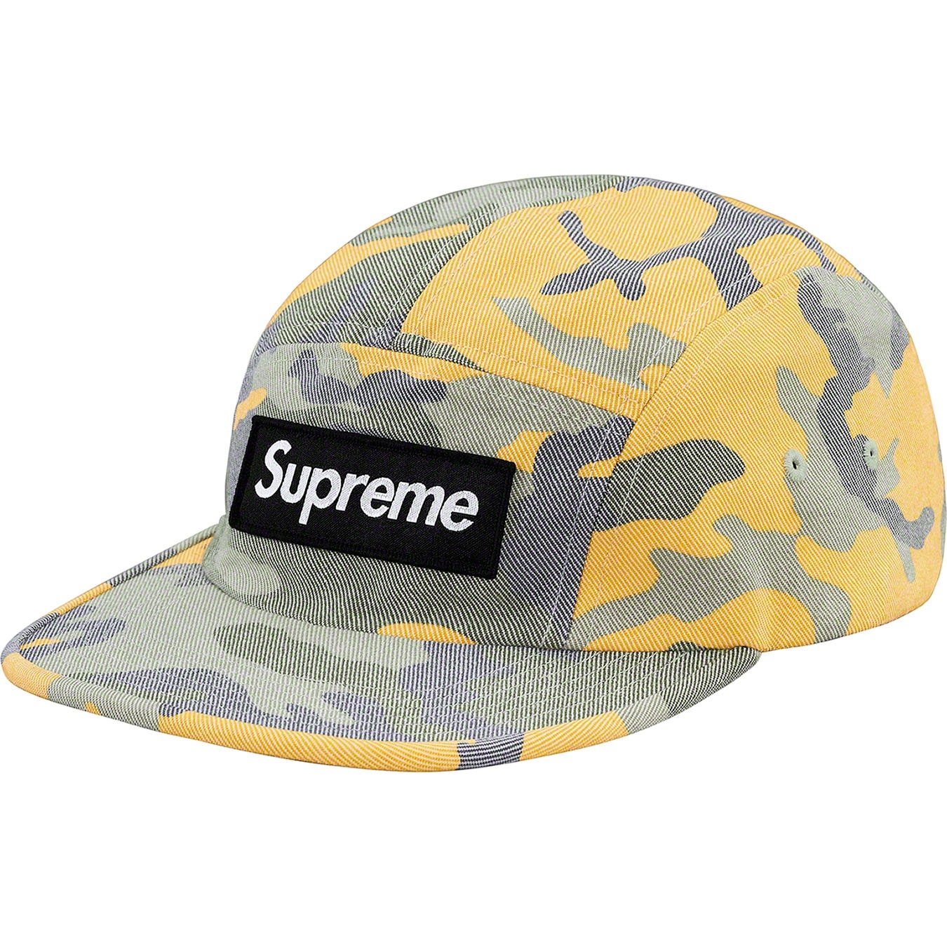 Washed Out Camo Camp Cap view 4